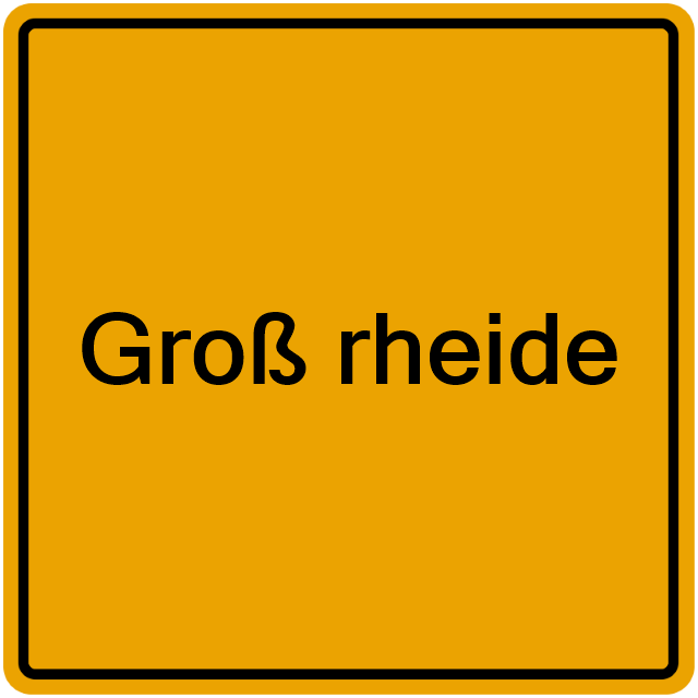 Einwohnermeldeamt24 Groß rheide